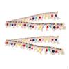 2 Tassel Jacquard Fabric Ribbon Fringe Trims Sewing Crafts