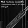 HiFi Stereo Pluggable Wired Earphone with Mic Wired Headset in Ear Earphones  Running
