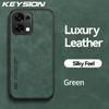 KEYSION Роскошный ретро чехол из ПУ кожи для телефона OPPO A6 Pro 5G Мягкий силиконовый+ПК Противоударный чехол на заднюю панель телефона для OPPO A6 Pro
