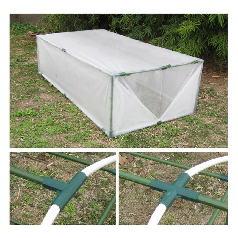 10pcs/set 16MM PVC Fitting 5 Types Stable Support Heavy Duty Greenhouse Frame Building Connector
