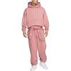 Nike Solo Swoosh Solid Color Hooded Drawstring Thickened And Fleece Lined Casual Long Sleeved Sweatshirt Men's DX1356-618