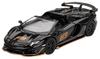 MINI GT Scale Lamborghini Aventador SVJ 63 Roadster Nero Aldebaran Black Finished Product 1/64 (Left-Hand Drive)