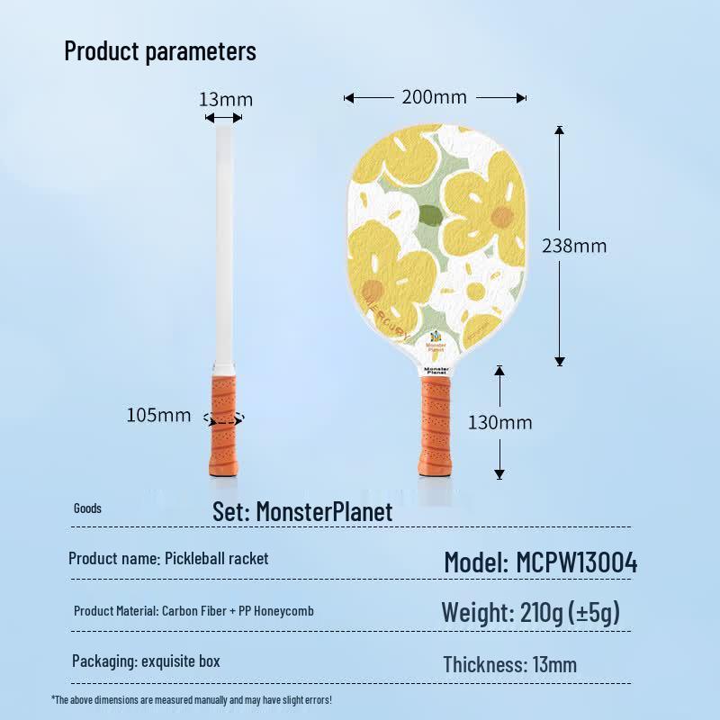 Ракетка для пиклбола серии Mercury от Monsterplanet