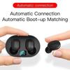 Беспроводные наушники Bluetooth 5.3 E6S TWS, светодиодный цифровой дисплей, сабвуфер, Hi-Fi стерео музыка, с HD микрофоном, наушники с шумоподавлением