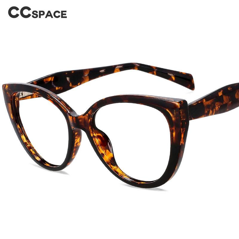 54472 Fashion Tr90 Anti Blue Light Blocking Cat Eye Glasses Frame Women Luxury Designer Retro Eyeglasses for Ladies