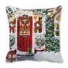 Christmas Themed Pillowcases Car Accessories Office Santa Claus Living Room Sofa Home Pillowcases