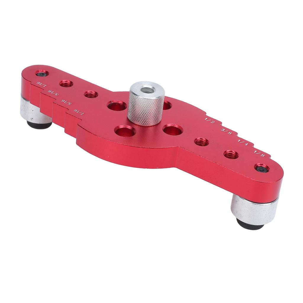 42Pcs 1 Set Woodworking Center Hole Locator Self Centering Straight Hole Drilling Positioner for Shelf Brackets