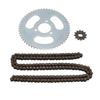 25H Chain Sprocket Kit Steel 55T Rear Wheel Sprocket 12T Front Wheel Sprocket with 146 Link Drive Chain for 47CC 49CC Mini Motorcycle ATV Bike