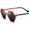 Borregls Colorful Titanium Sunglasses Women 2025 Vintage Polygon Fashion Polarized Mirrored UV400 Sun Glasses Men Shades 185881T