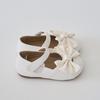 [BABYZZAM] Girls' Vina Flat White, BB423, 7000026499, Popular Korean Shoes