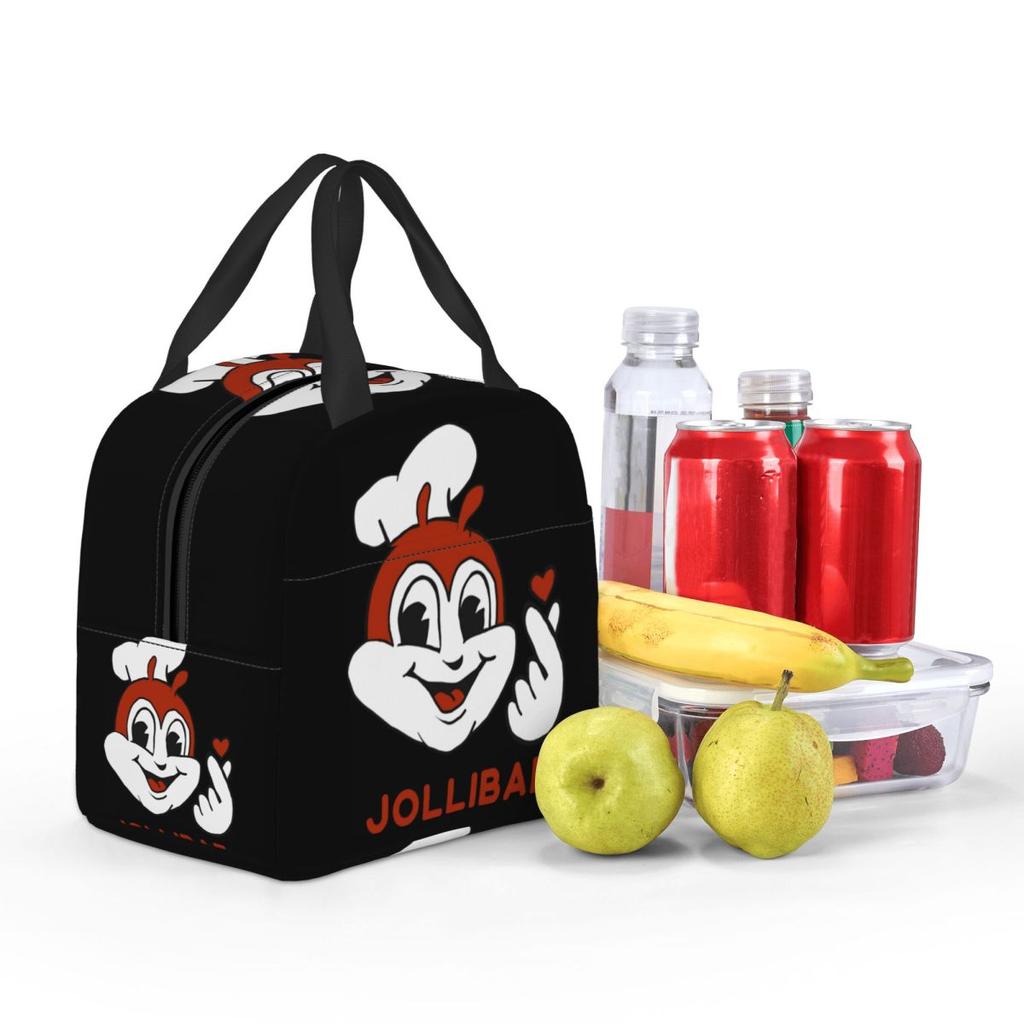 Jolli BAE JOLLIBEE Insulated Lunch Bag for Kids School Cooler Thermal Food Box Tote Leakproof Lunch Boxes Container