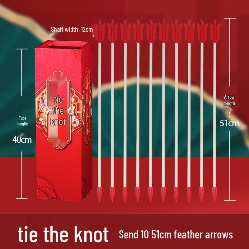 Feathered Arrows Ring Toss Set for Adult Team Building & Wedding Door Challenges