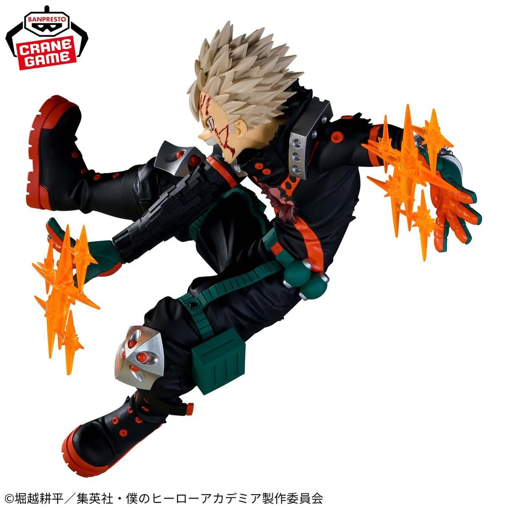 New Banpresto My Hero Academia Anime Bakugou Katsuki MAXIMATIC Original Anime Figure Action Figures Model Figurine Collection