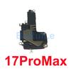 BaRuile Loudspeaker For iphone 13 14 15 Pro Max 16 Plus Mini 17 Air Bottom Loud Speaker Ringer Buzzer Flex Cable Repair Parts