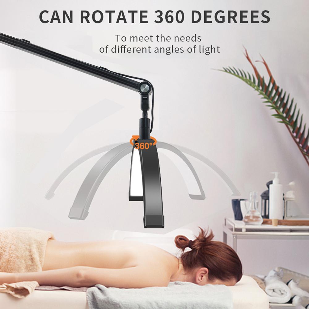 Andoer HD-M30X 36W Настольный светодиодный светильник для видеосъемки в форме полумесяца, заполняющий светильник, двухцветный свет 3200K-5600K