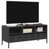VidaXL TV Cabinet Black 101.5x39x43.5 Cm Cold-rolled Steel 851322