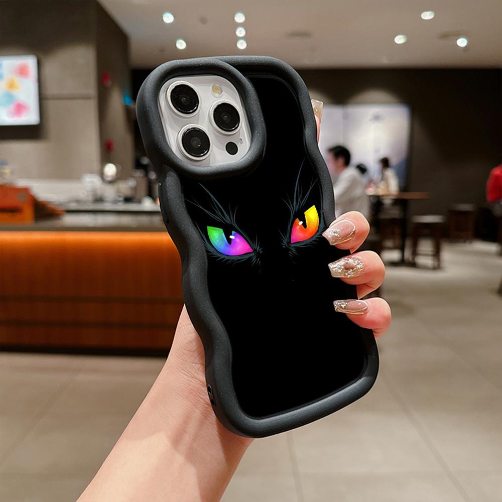 Мягкий чехол для телефона Macaron из ТПУ для Xiaomi Poco X3 X5 X6 M6 Pro Redmi 10C 12c 13C Redmi Note 11 12 13 Pro 10s 11s 12s, чехол Ae73 Dark Eyes cat design art