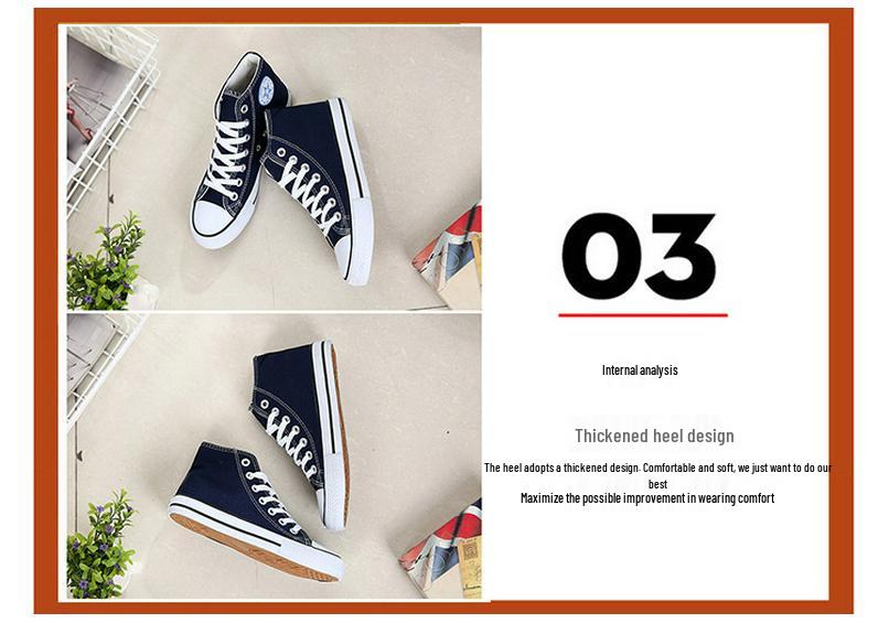 Demon Slayer Canvas High-top Skate Shoes - Unisex Cartoon Fashion