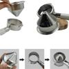 Paperless Coffee Funnel Conical Coffee Infuser Portable Stainless Steel Coffee Filter  Home