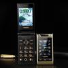 YEEMI G10-1 сотовый телефон подарочный кожаный чехол двойной дисплей две SIM-карты 1800 мАч раскладной мобильный телефон большая клавиатура громкий голос большой шрифт телефон для пожилых людей