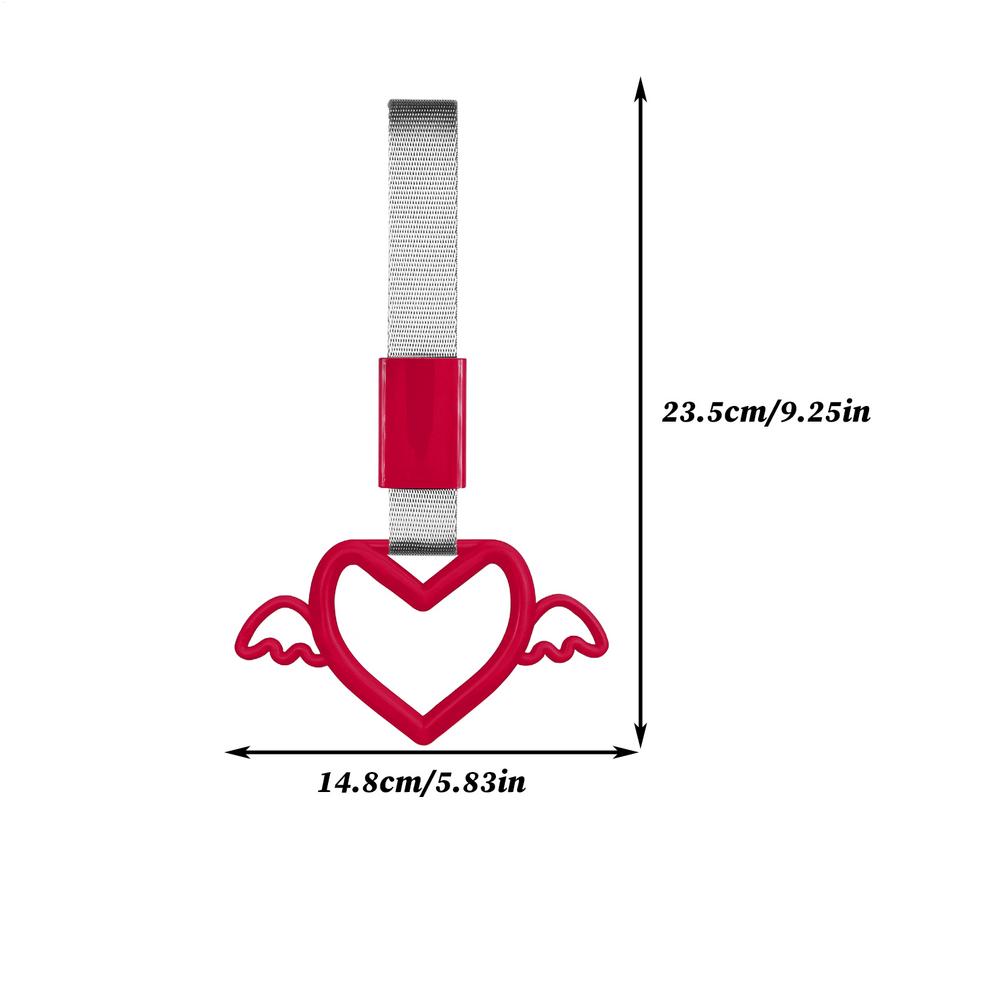 Ремешок на руку в виде сердца Автоаксессуар Ремешок на руку в виде сердца Украшение интерьера и экстерьера Автомобильный аксессуар Для автобусов Автомобилей Внедорожников