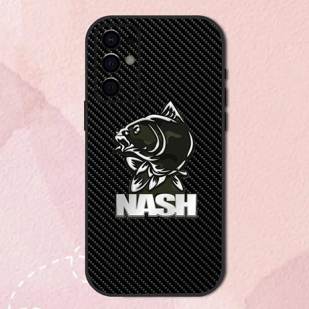 N-Nash Fishing Крутой чехол для телефона для Samsung S24, S21, S22, S23, S30, Ultra, S20, Plus, Fe, Lite, Note, 10, 9, 5G Черный мягкий чехол