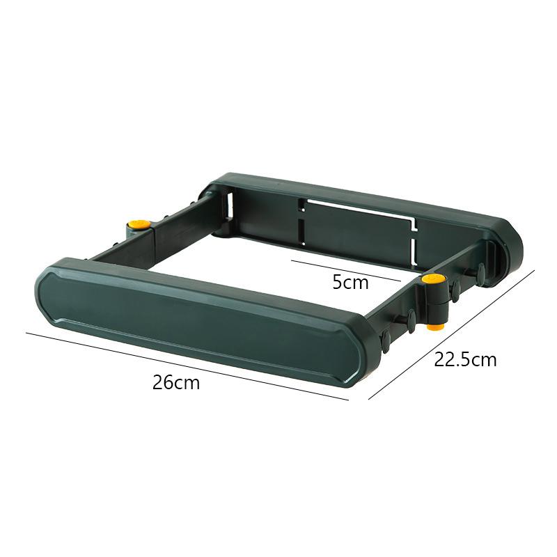 Складной держатель для мешка для мусора, кухонный шкаф, дверной подвесной мусорный бак, мусорное ведро для ванной, раковина, стеллаж для хранения полотенец, кухонный органайзер