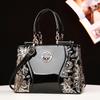 New Fashion Handbag Embroidered Sequin Single Shoulder Bag Crossbody Bag Large Capacity Single Shoulder Bag