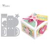 Gift Box Cutting Dies DIY Scrapbook Emboss Paper Cards Craft Punch Stencil Mold