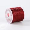 0.8mm Flat Elastic Thread - 500m Colored Spandex Cord for DIY Bracelets and Beading