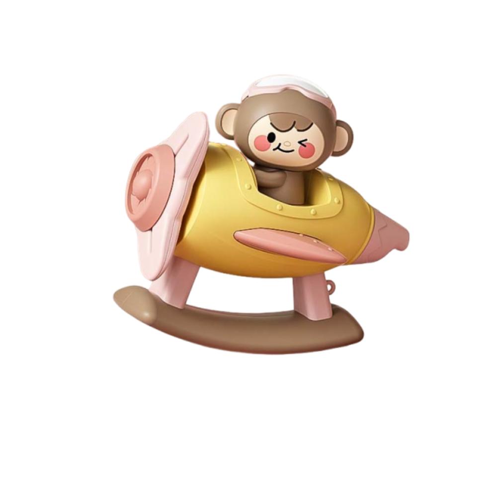 Airplane-Shaped Kids Whistle Toy Cartoon Pattern Music Toy Cute Airplane Whistle  Kids Gift