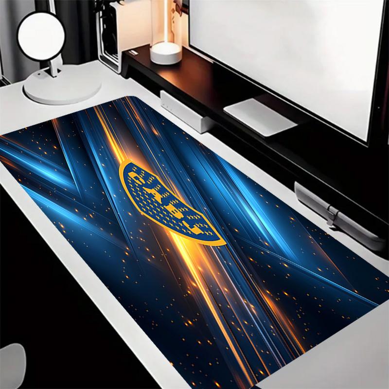 Club Atlético Boca Juniors Theme Premium Non-slip Mouse Pad with Stitched Edges,Durable Rubber Material,for Desktop & Gaming Great Gifts