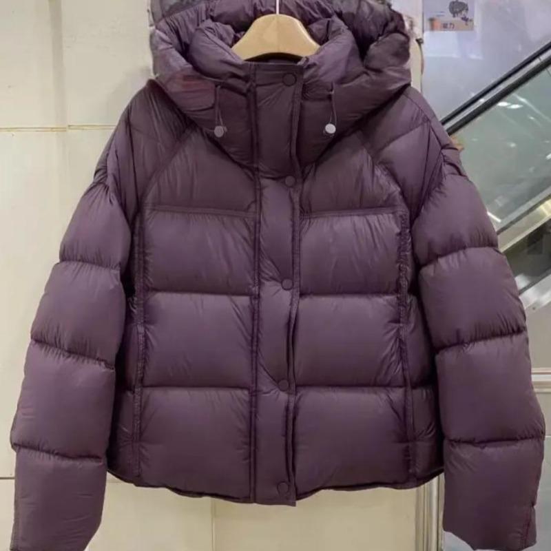 Премиальный сенс супер хорошо выглядящая пуховая хлопковая одежда зима новая короткая с капюшоном хлебное облако свободная хлопковая одежда