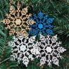 1PC Snowflakes Hanging Ornaments Holiday Party Home Decor Decor Accessories Christmas Ornaments Snowflake
