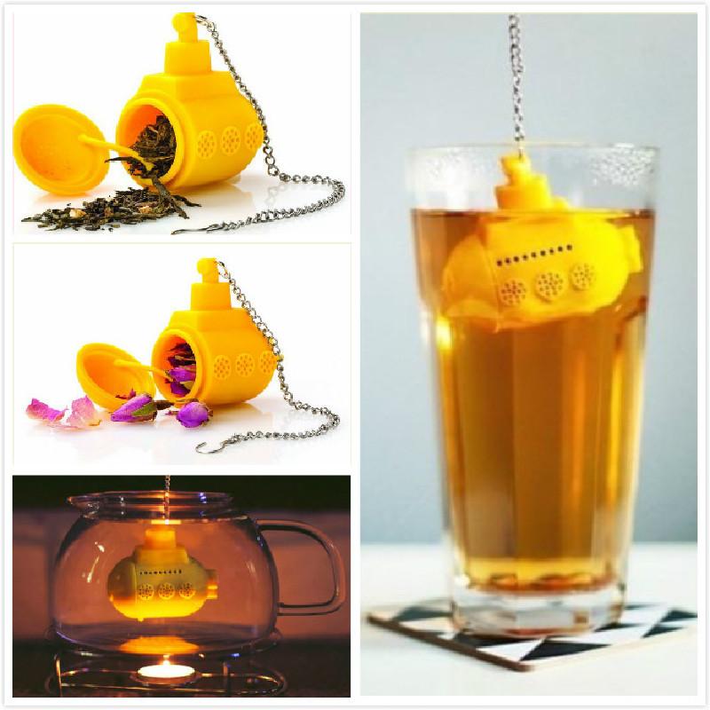 Silicone Submarine Tea Infuser With Durable Construction For Gift And Daily Use