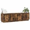 TV Cabinet Smoked Oak 180 x 38 x 49 cm Particleboard
