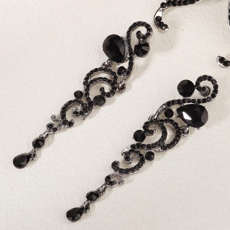 Temperament Rhinestones Jewelry Masquerade Half Face Eye Masks with Adjust Strap