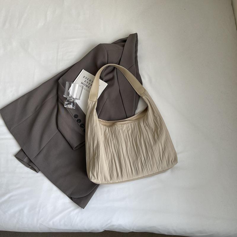 Корейская тканевая сумка большой вместимости, женская новая модная легкая наплечная сумка, повседневная универсальная сумка под мышкой