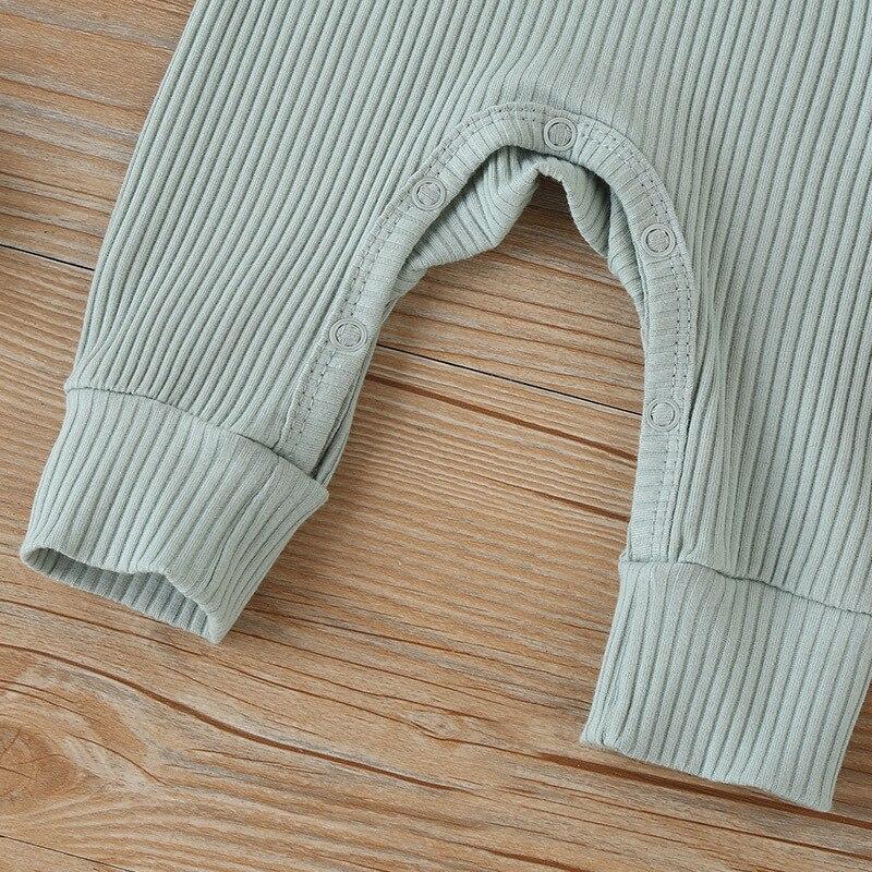 Осенний комбинезон для новорожденных мальчиков и девочек, комбинезон, хлопковый детский комбинезон с длинными рукавами, одежда для новорожденных