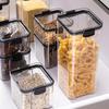Коробка для хранения свежей продукции, герметичная защита, безопасная и прочная, квадратная, для сыпучих злаков, чая, многозерновая коробка для хранения, герметичный резервуар для хранения