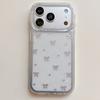 Подходит для чехла мобильного телефона Apple 17promax с блестящим бантом iphone16pro прозрачный супер-огонь взрыв 15 уникальный красивый продвинутое ощущение 14