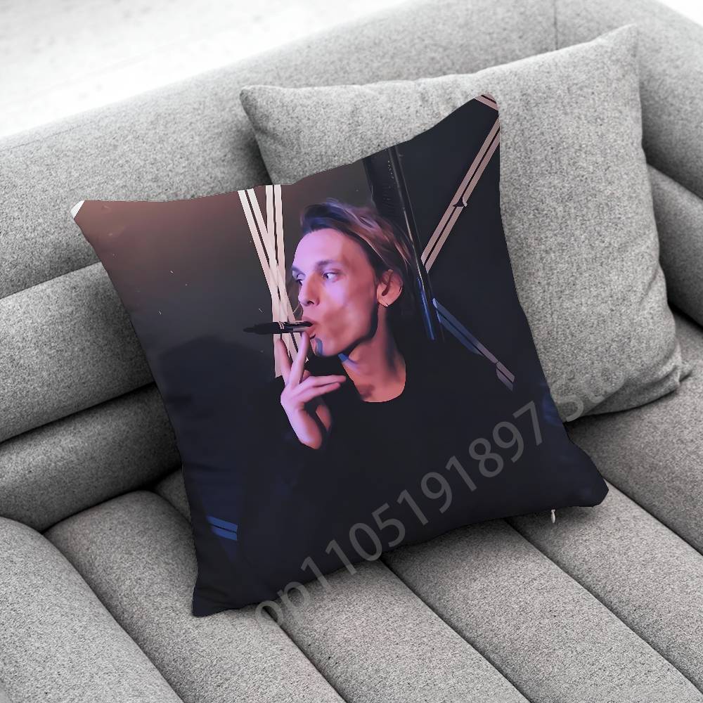 Actor J-Jamie Campbell Bower Throw Pillow Case For 45*45Cm 40Cm 55Cm 50Cm 30Cm Square Car Pillowcase Shell