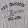 Star Trek Unisex Adult Stargazer Athletic T-Shirt