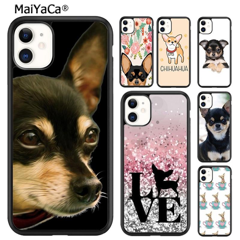 Милый щенок чихуахуа Чехол для телефона iPhone 17 Air 16 pro max 15 14 plus 12 13 Защитный чехол coque