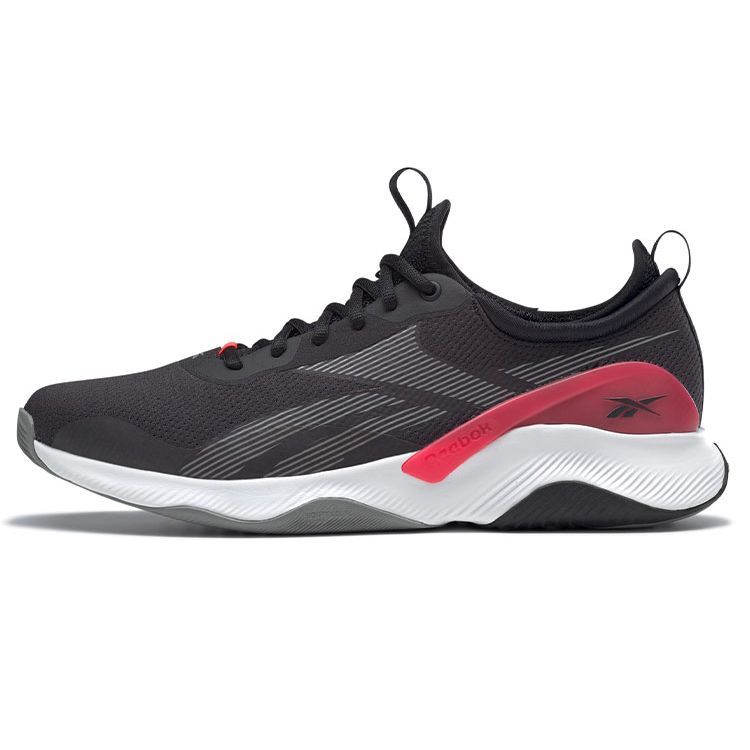 Reebok HIIT 2 Black Neon Cherry Men Sneakers Core-Black Pure-Grey-5 GX5253