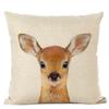 Милые Детеныши Животных Наволочка Декор Дома Кролик Осел Лиса Декоративные Подушки Наволочка Декор Детской Комнаты