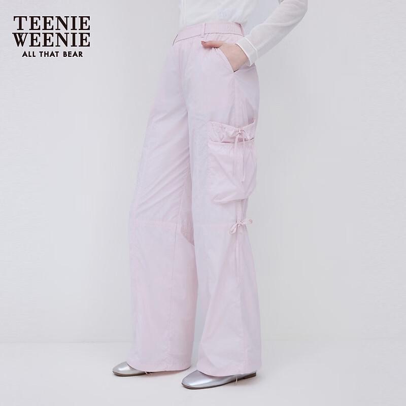 Teenie Weenie Women's Bear Logo Casual Pants
