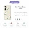 Чехол для Samsung Galaxy A17 5G с принтом в виде ромашек, ТПУ накладка на заднюю панель телефона с прямыми краями