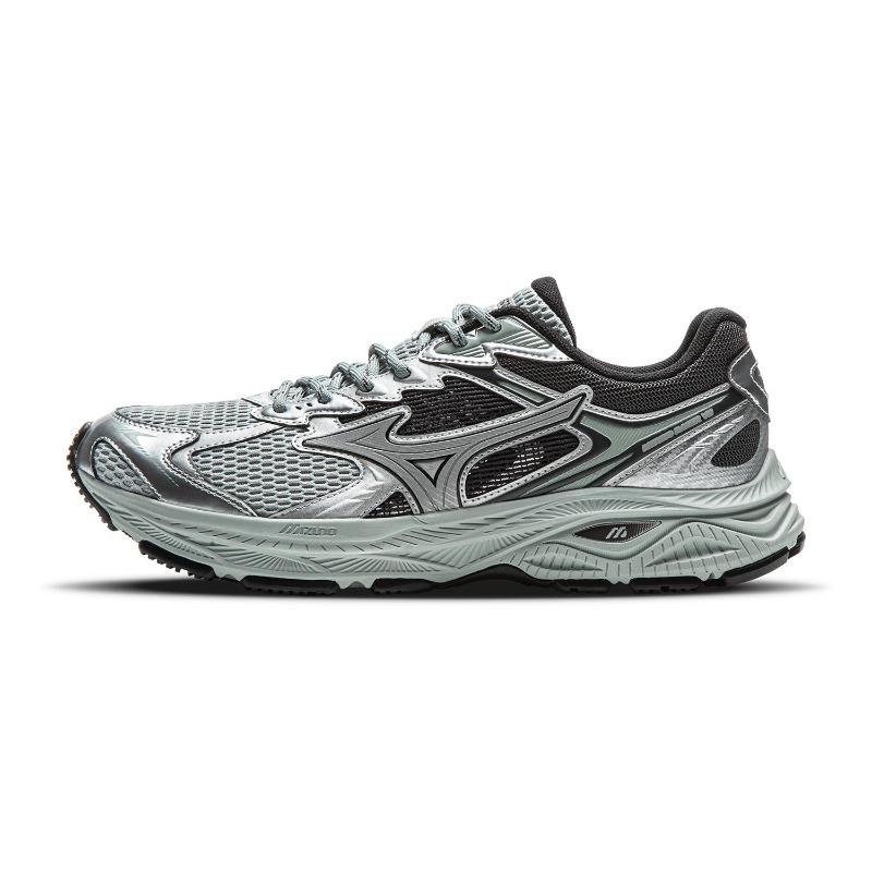 Mizuno Кроссовки мужские lifestyle Racer V2 серебристо-серые D1GH250601
