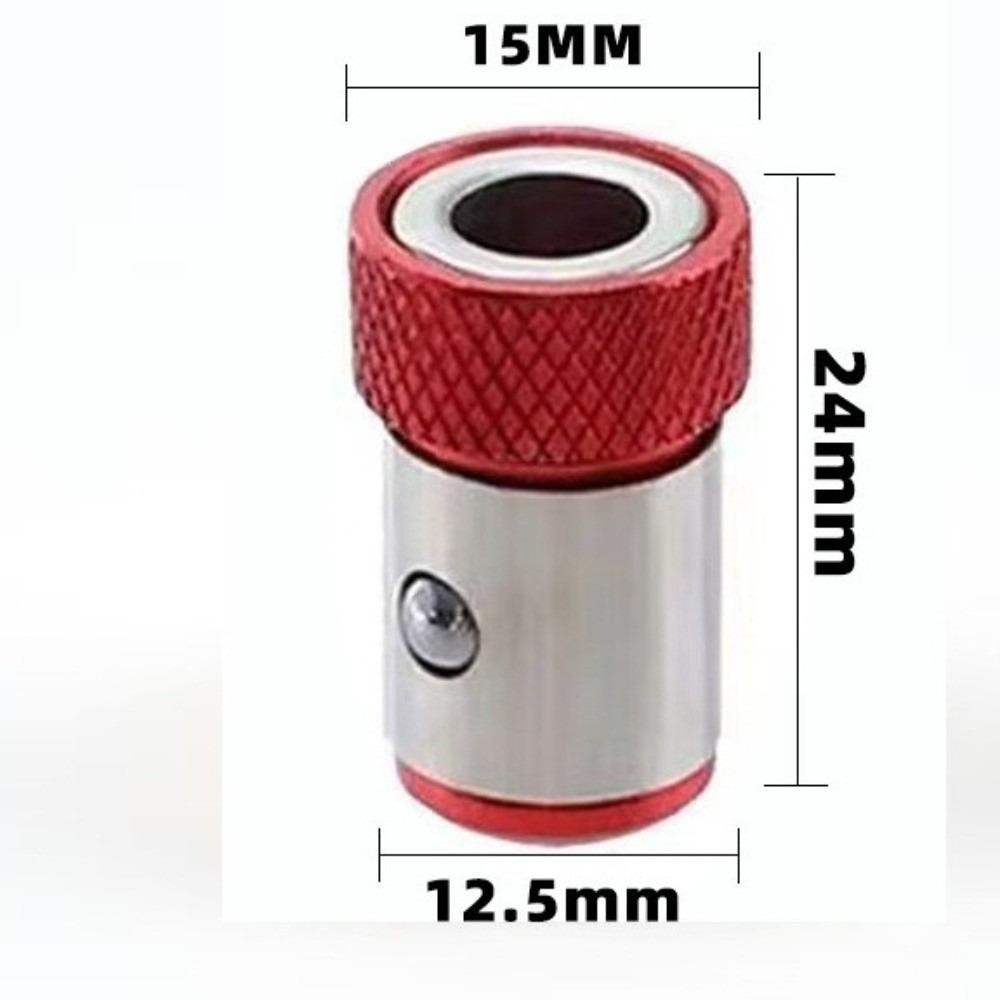 1/4 Inch Magnetic Screwdriver Bit Holder Anti-Corrosion Magnetizer Steel Sleeve For Drill Bits